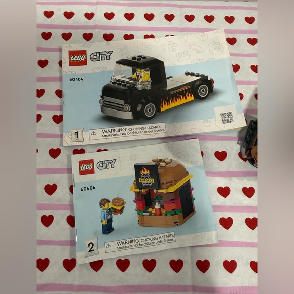 LEGO City 6404 Burger Van - Black and Tan - Picture 2 of 6